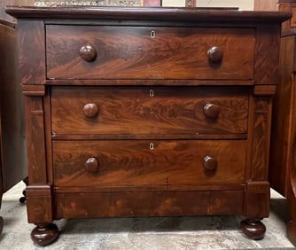 American Empire Commode c1830's