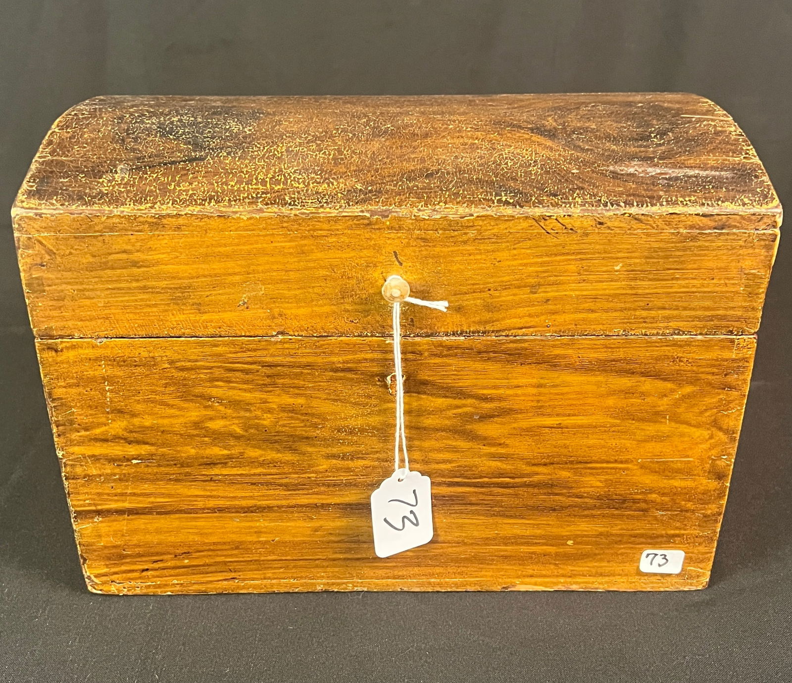 American Grain Painted Domed Document Box c1820/30 (1 of 6)