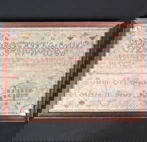 Child's Sampler, Early 1800s