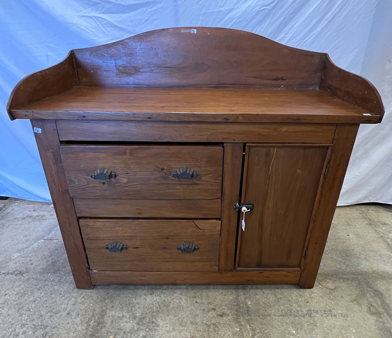 American Country Pine Dry Sink C1800's (1 of 8)