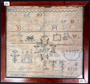 Early English Sampler c1790