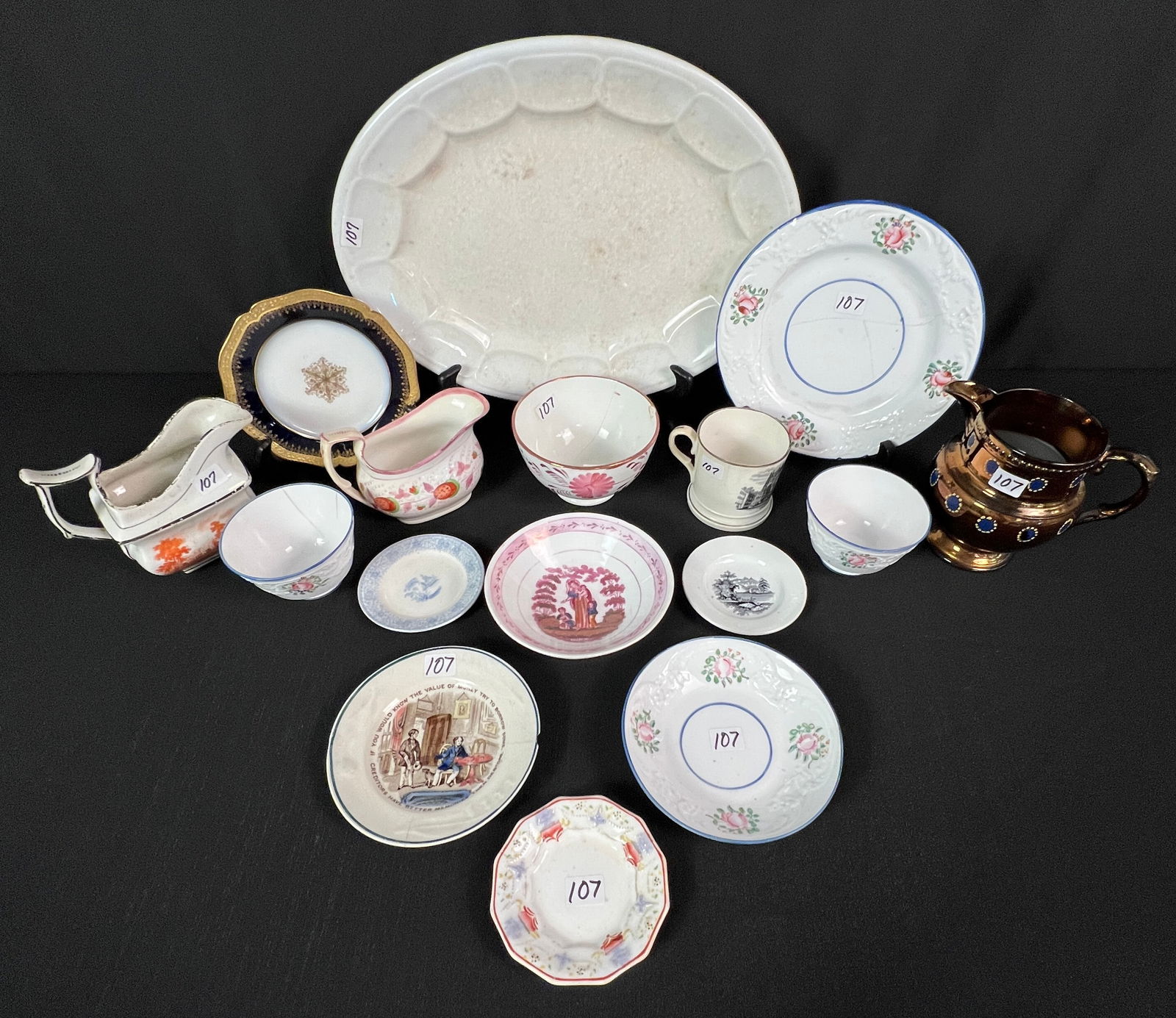 A Group of Early China c1810-20 (1 of 6)