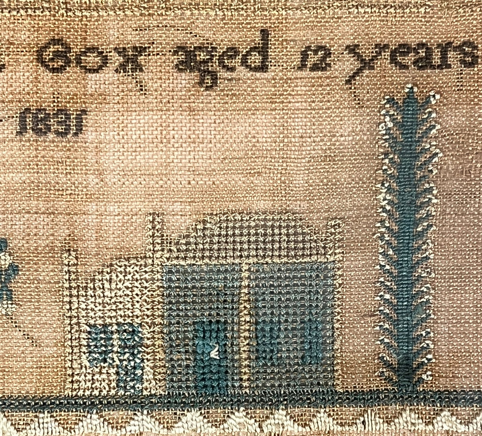 Early American Sampler c1831 - 6