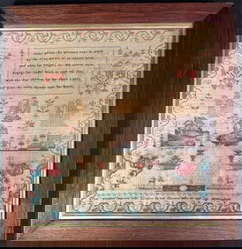 English Sampler c1810