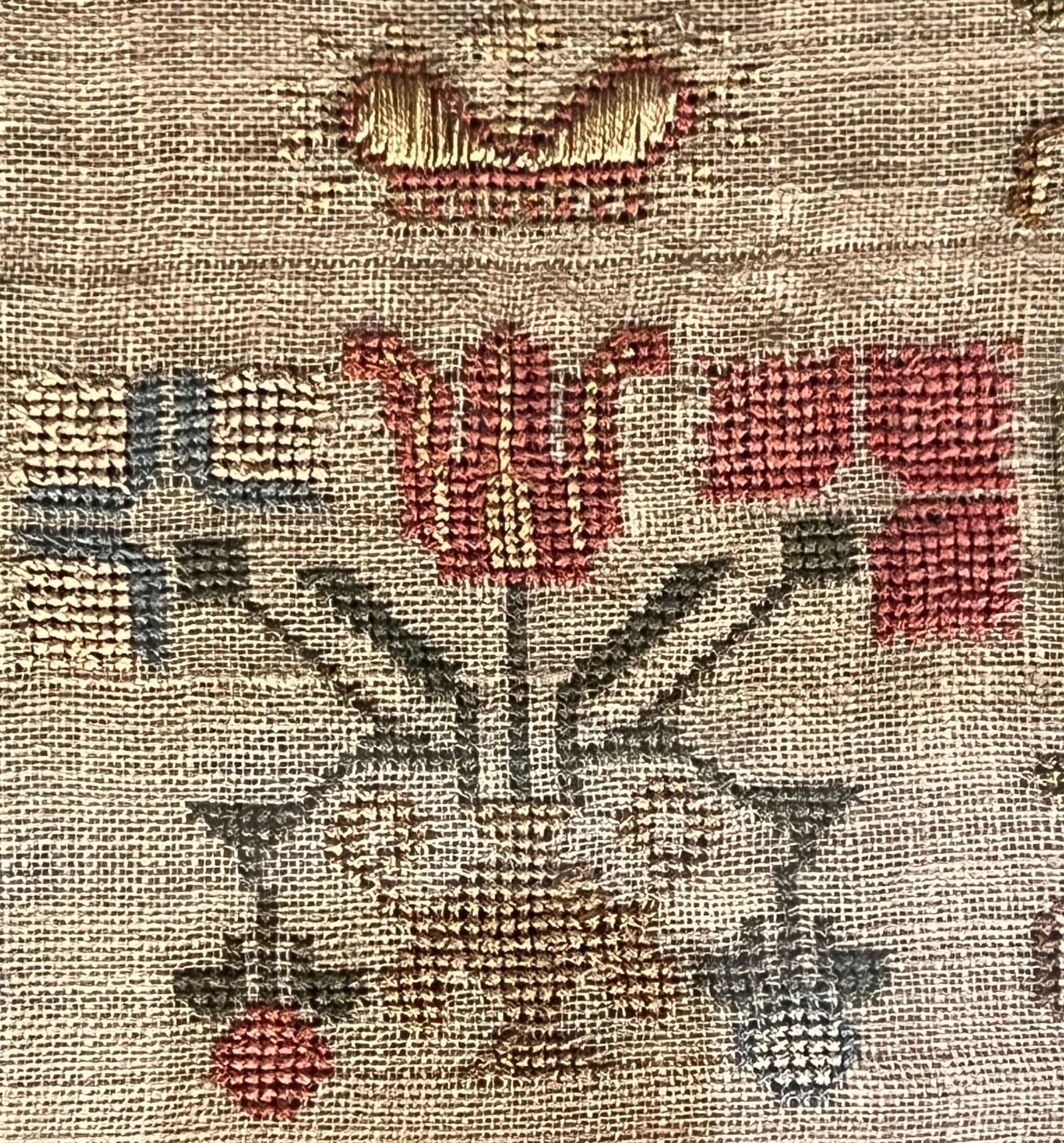 English Sampler c1810 - 6