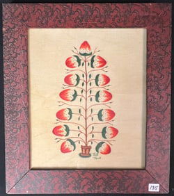 American Folk Art Thurman by William Rank, Signed