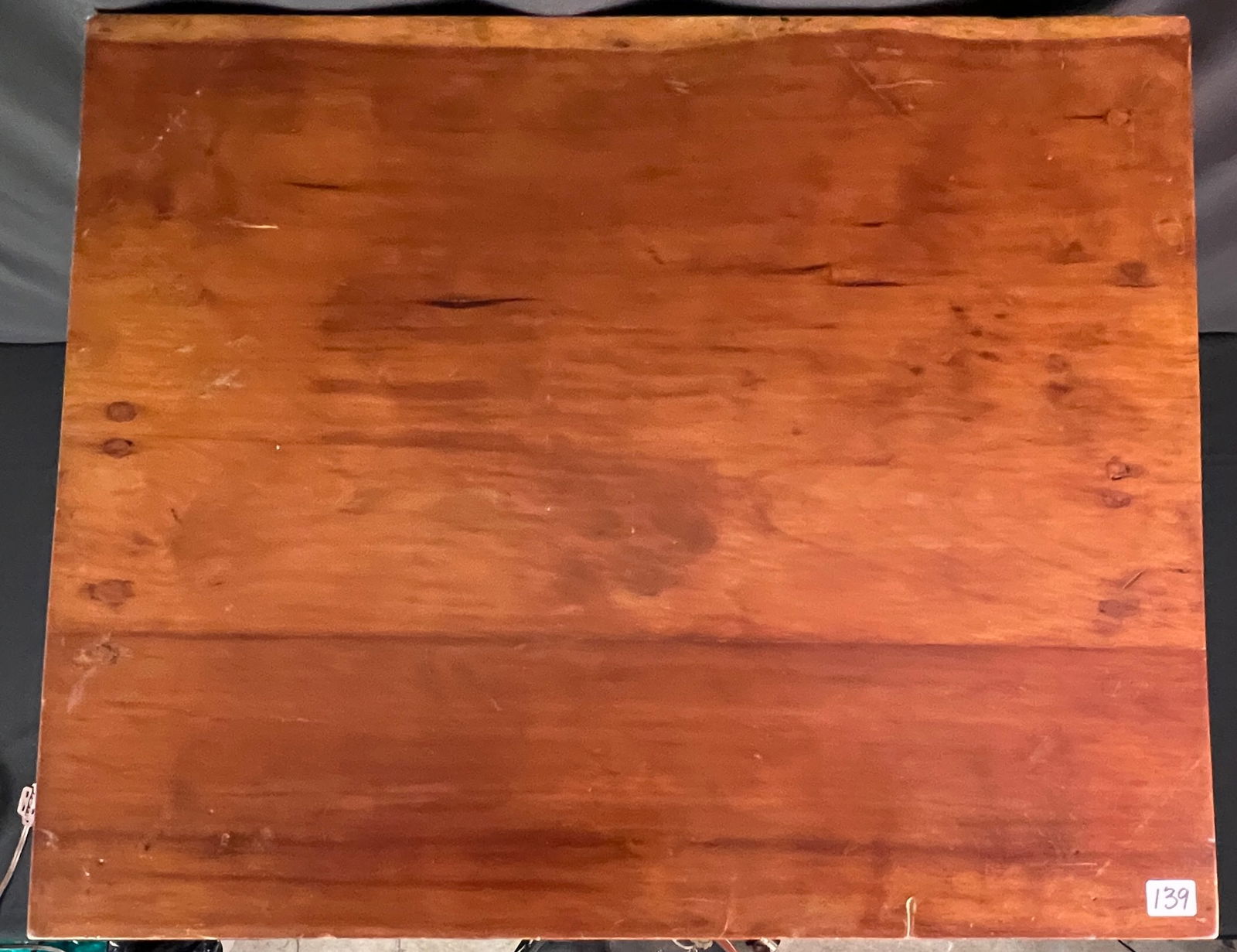 Antique American Cherry Single Drawer Work Table - 4