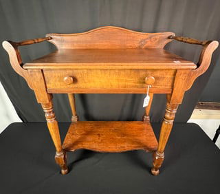 Double Handled, Single Door Washstand, c1880s