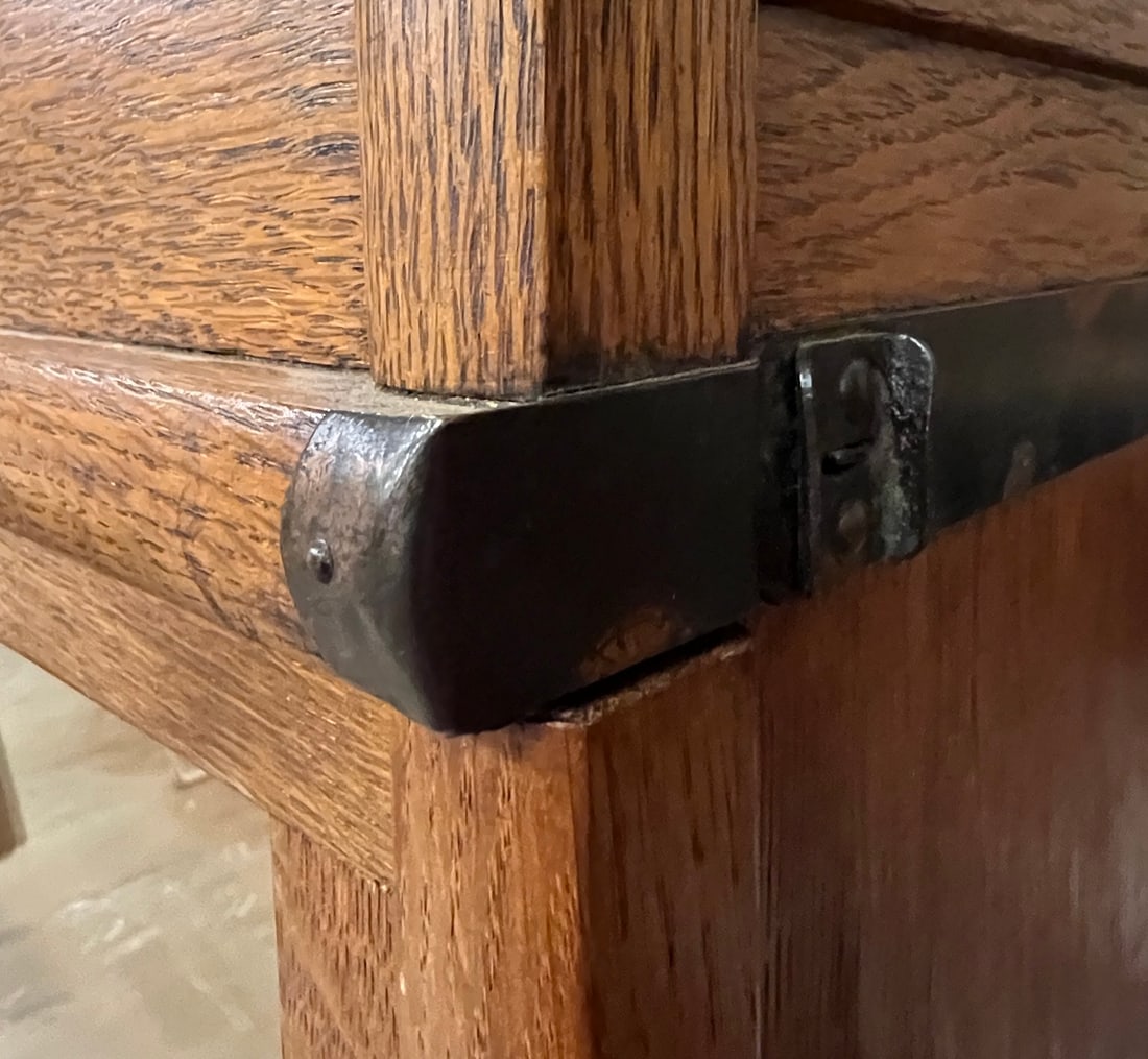 3 Section Oak Stacking Bookcase - 7