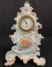 Limoges Porcelain Clock c. 1900's