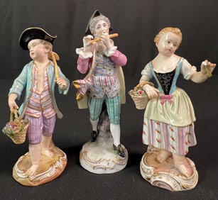 Antique Meissen Figurines C 1800's