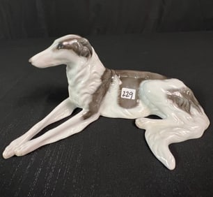 Rosenthal Borzoi Porcelain Dog Figurine