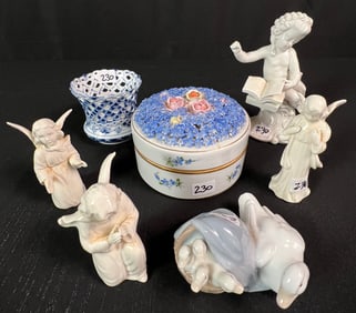 Mixed Group of Porcelain, Elfinware, More!