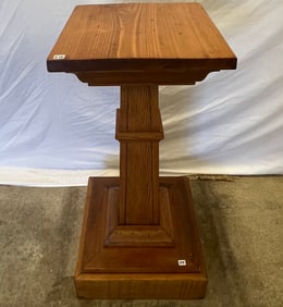 Country Pine & Oak Pine Plant stand C1880's