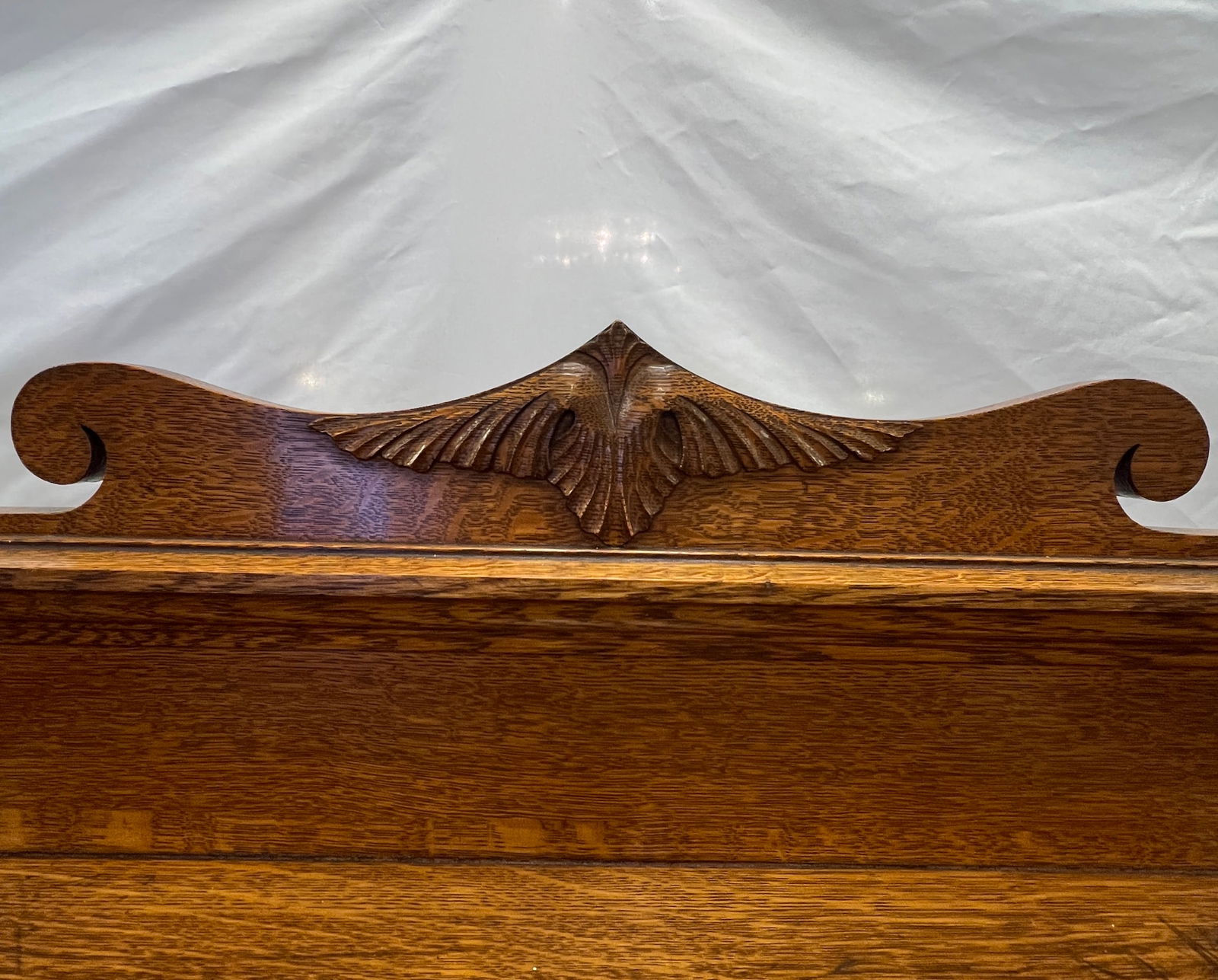 Victorian Oak Bookcase - 6