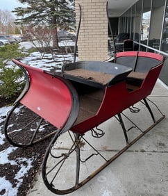 Double Seater Catter Sleigh