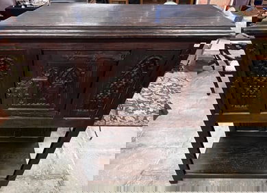 Tudor  Sigle Door Cabinbet C.1890's