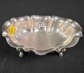 Sterling Footed Sauce Bowl