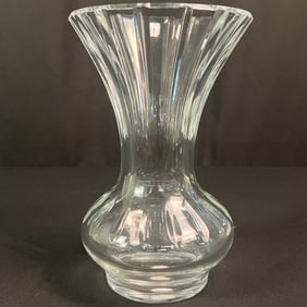 Large Baccarat Crystal Vase