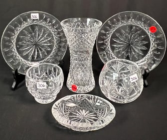 Group of Waterford Crystal and More