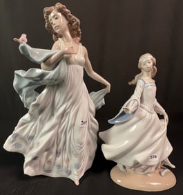 2 Lladro Figurines