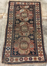 Antique Middle Eastern Tribal Rug