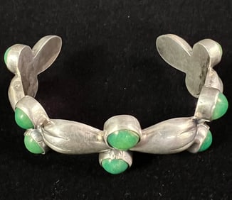 Sterling Mexico Silver Cuff Bracelet