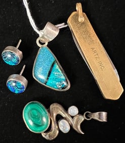 Group of Sterling Jewlery