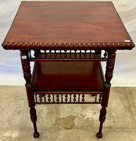 Stick & Ball Occasional Table, c.1870s/80s