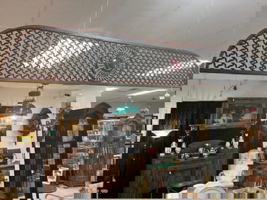 Interior Archway Fretwork, c1850s