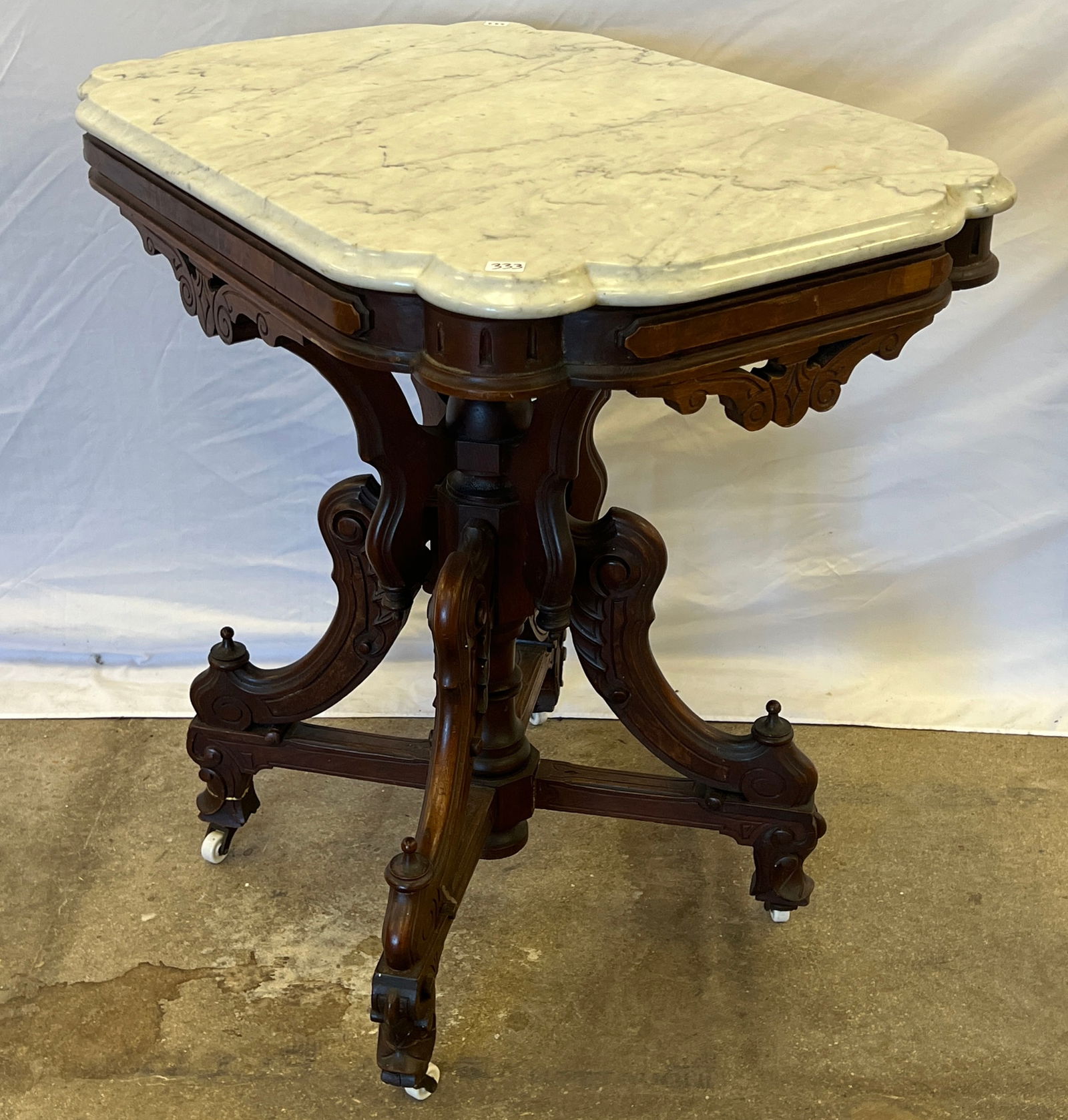 Renaissance Marble Top Table - 2