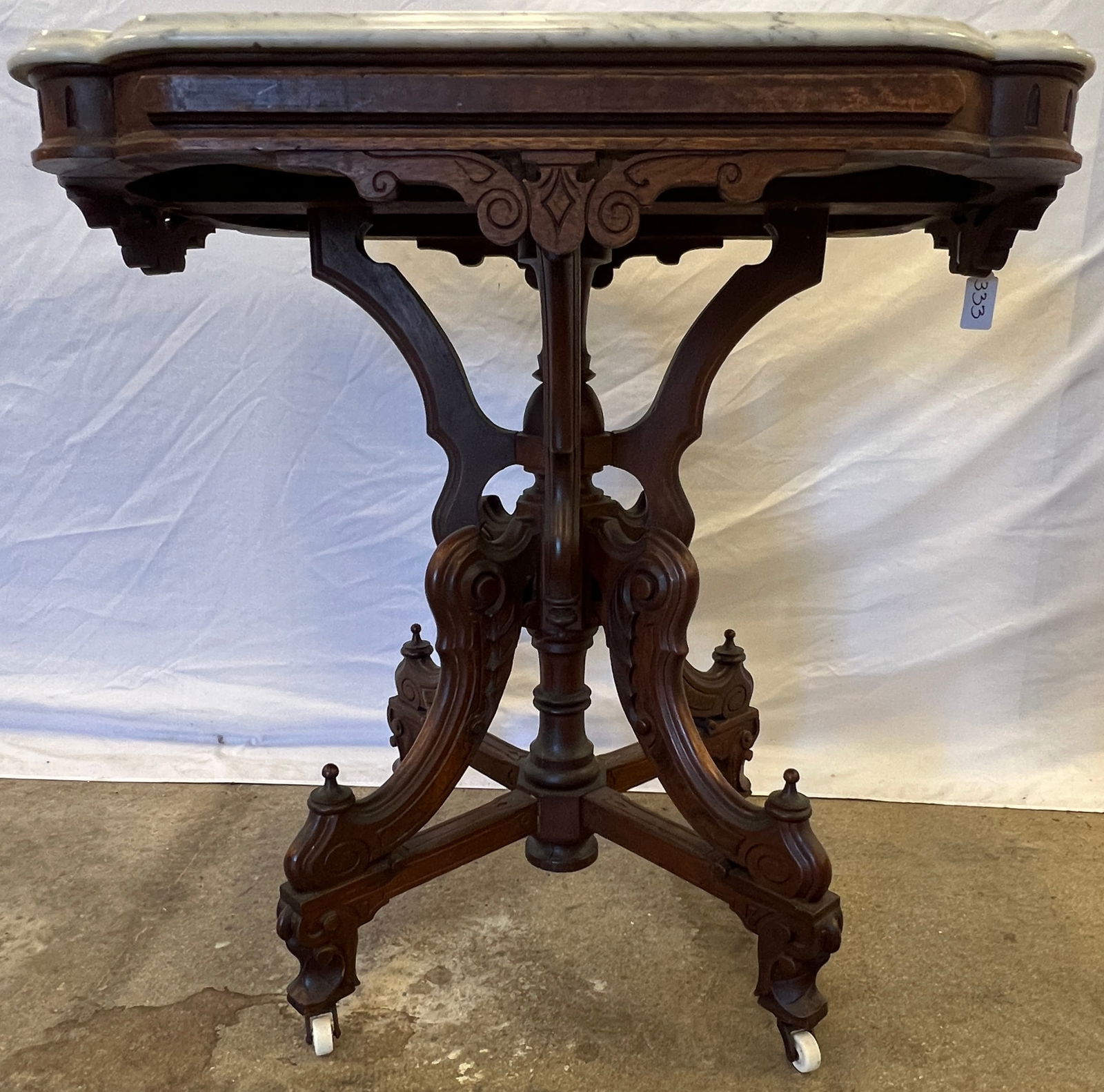 Renaissance Marble Top Table - 4