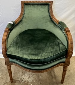 French Empire Carved Armchair