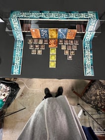 Victorian Fireplace Tiles, Including Portrait Tiles