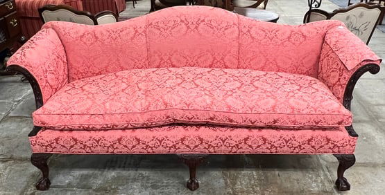 Mahogany Chippendale Sofa