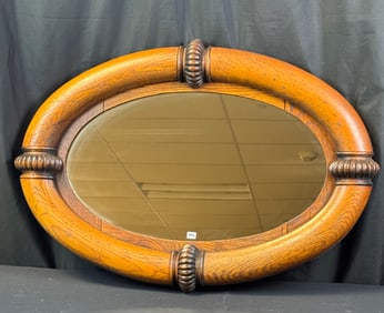 Architectural Oval Large Mirror