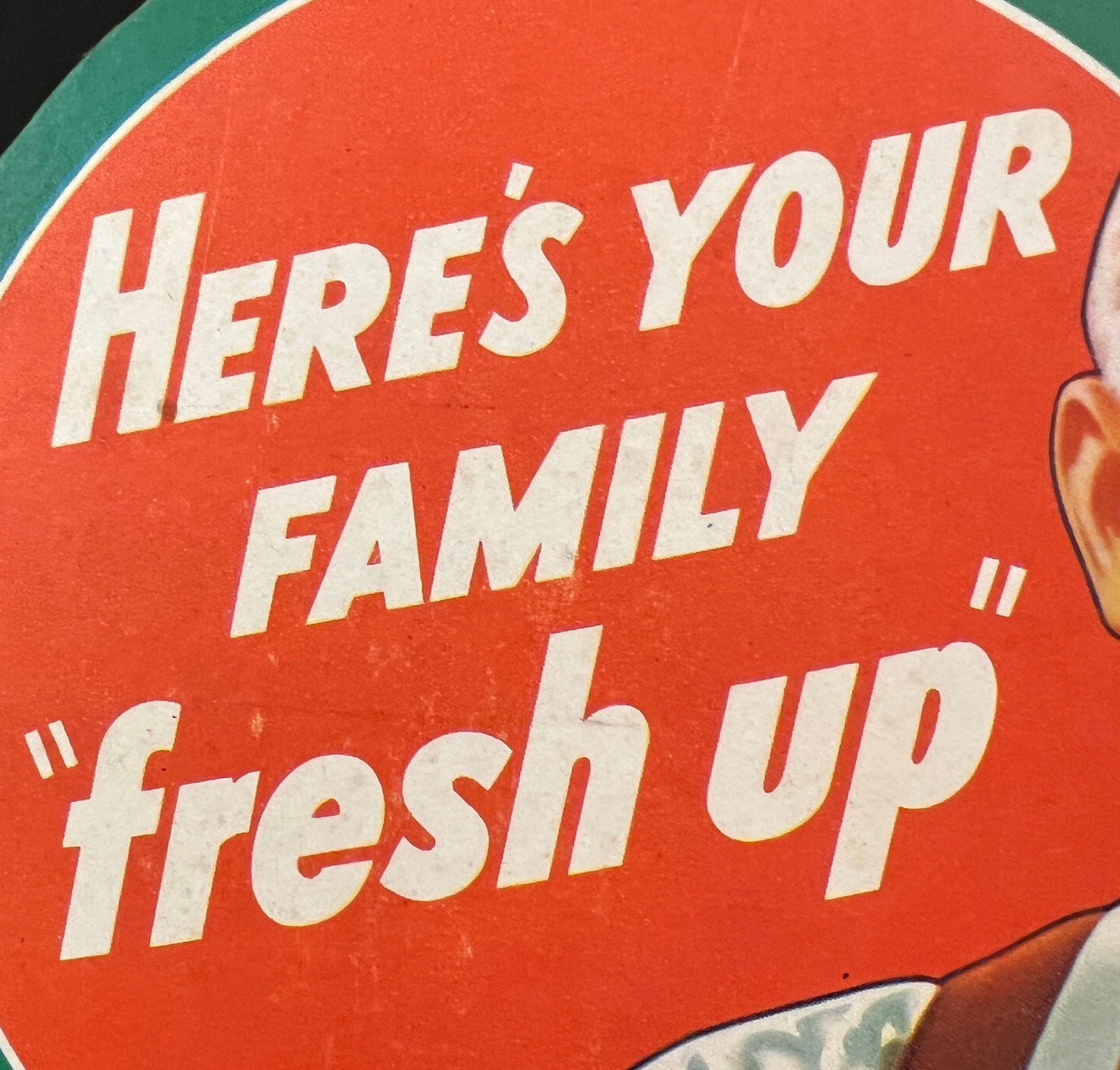 7up Soda Store Display, c1948 - 3