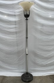 Art Deco Torchiere Lamp
