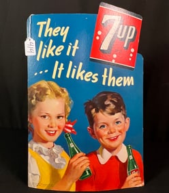 7up Counter Display, c1943