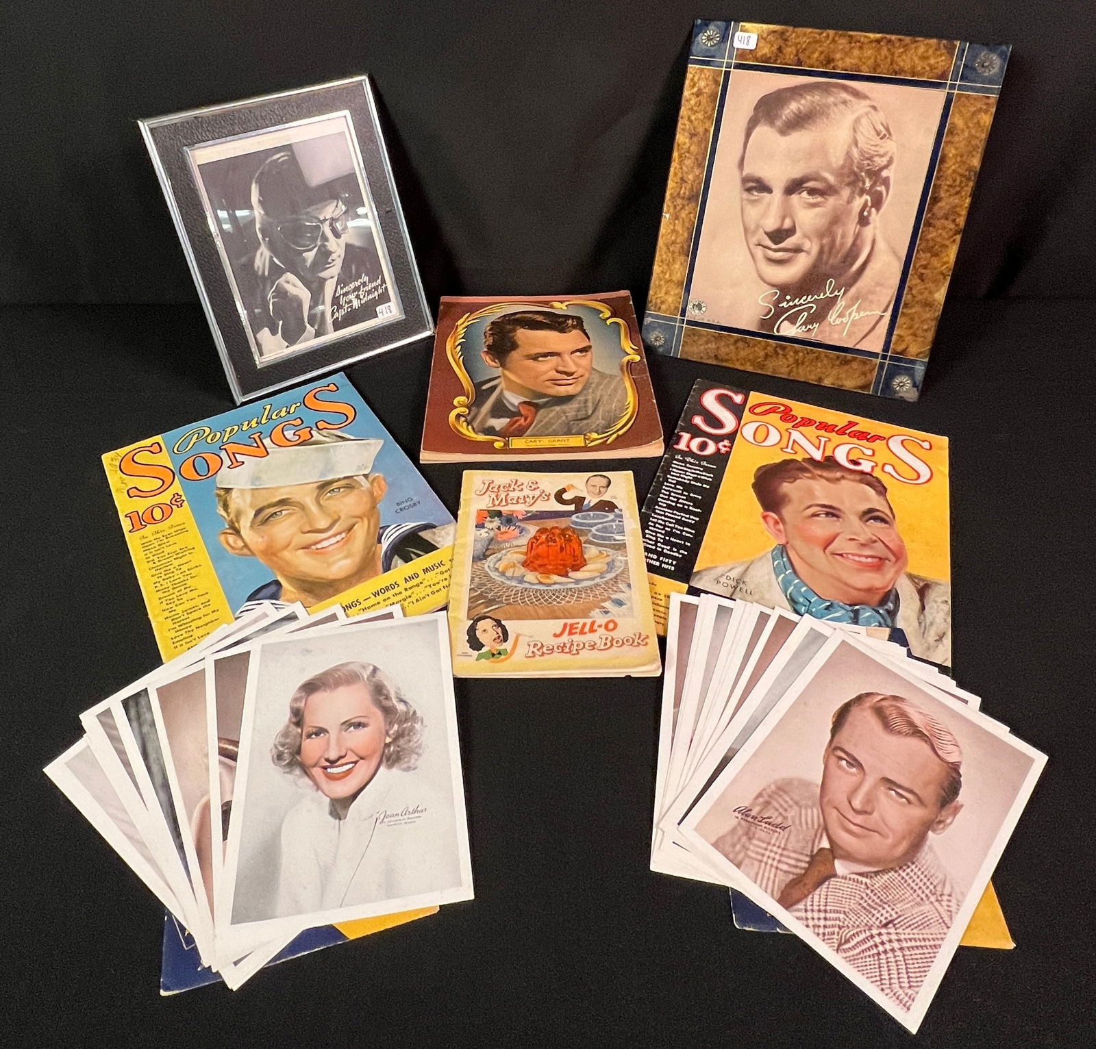 Movie Star Memorabilia to Include Cary Grant, Gary Cooper, Capt. Midnight, and More (1 of 6)
