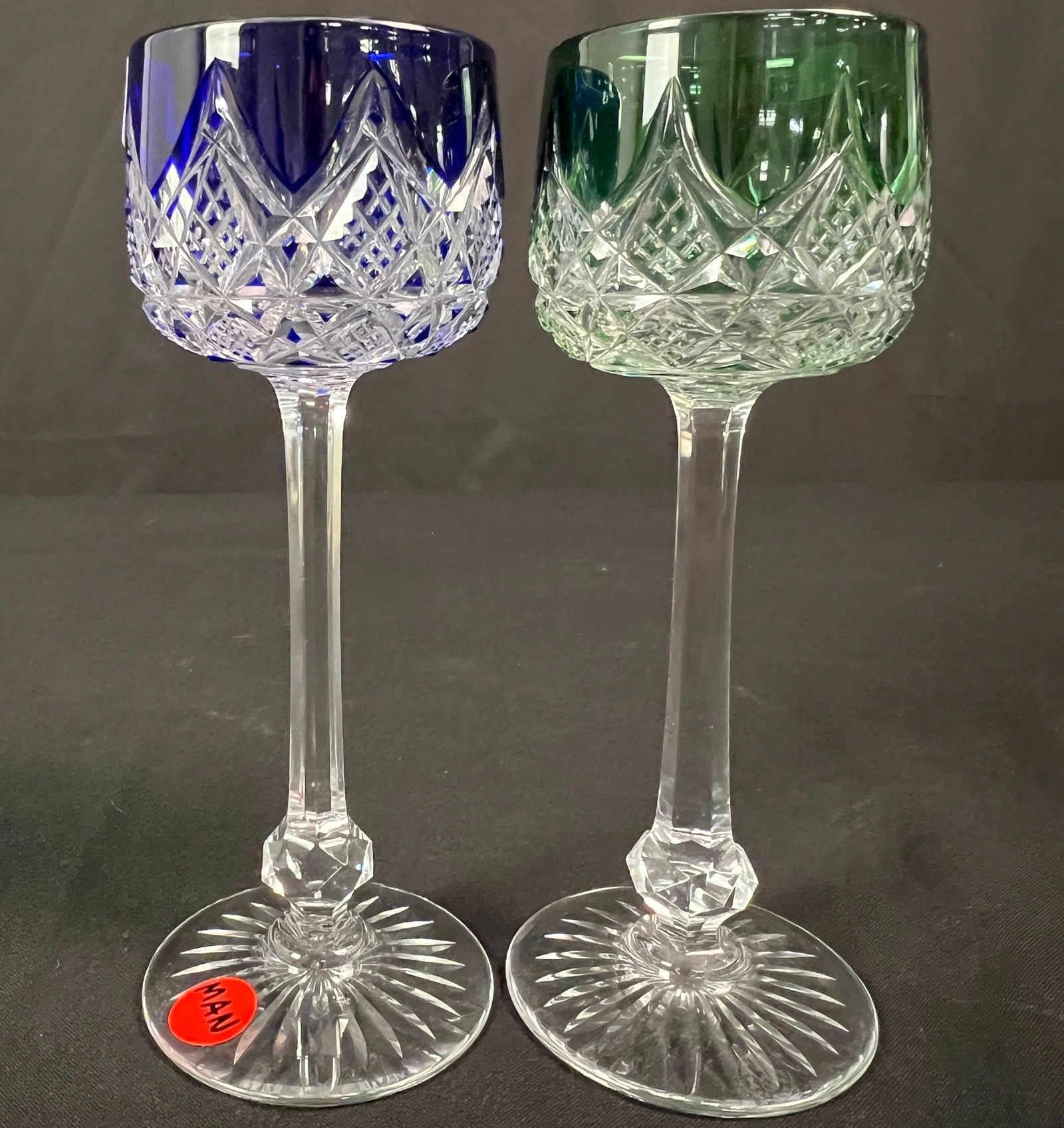 Antique Colored Stemware - 3