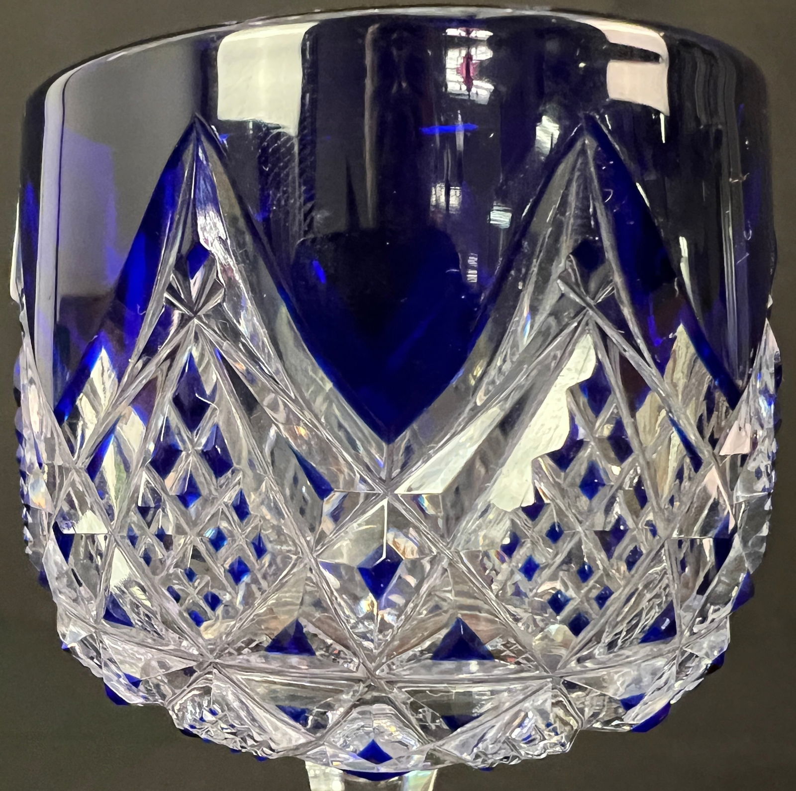 Antique Colored Stemware - 5