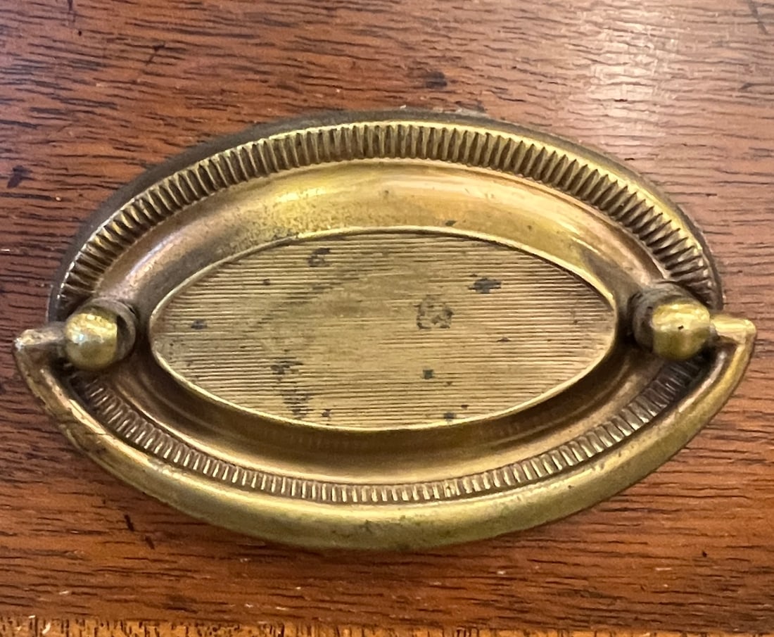 Mahogany 4 Drawer Chest - 6