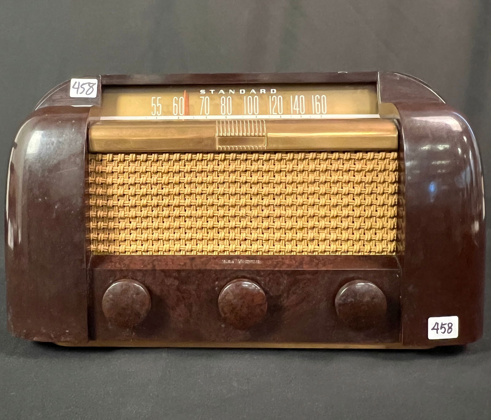 RCA Victor Bakelite Model 66X1 Radio C1946, Working - 2