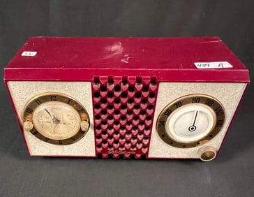 CBS Columbia 1950s Clock Radio