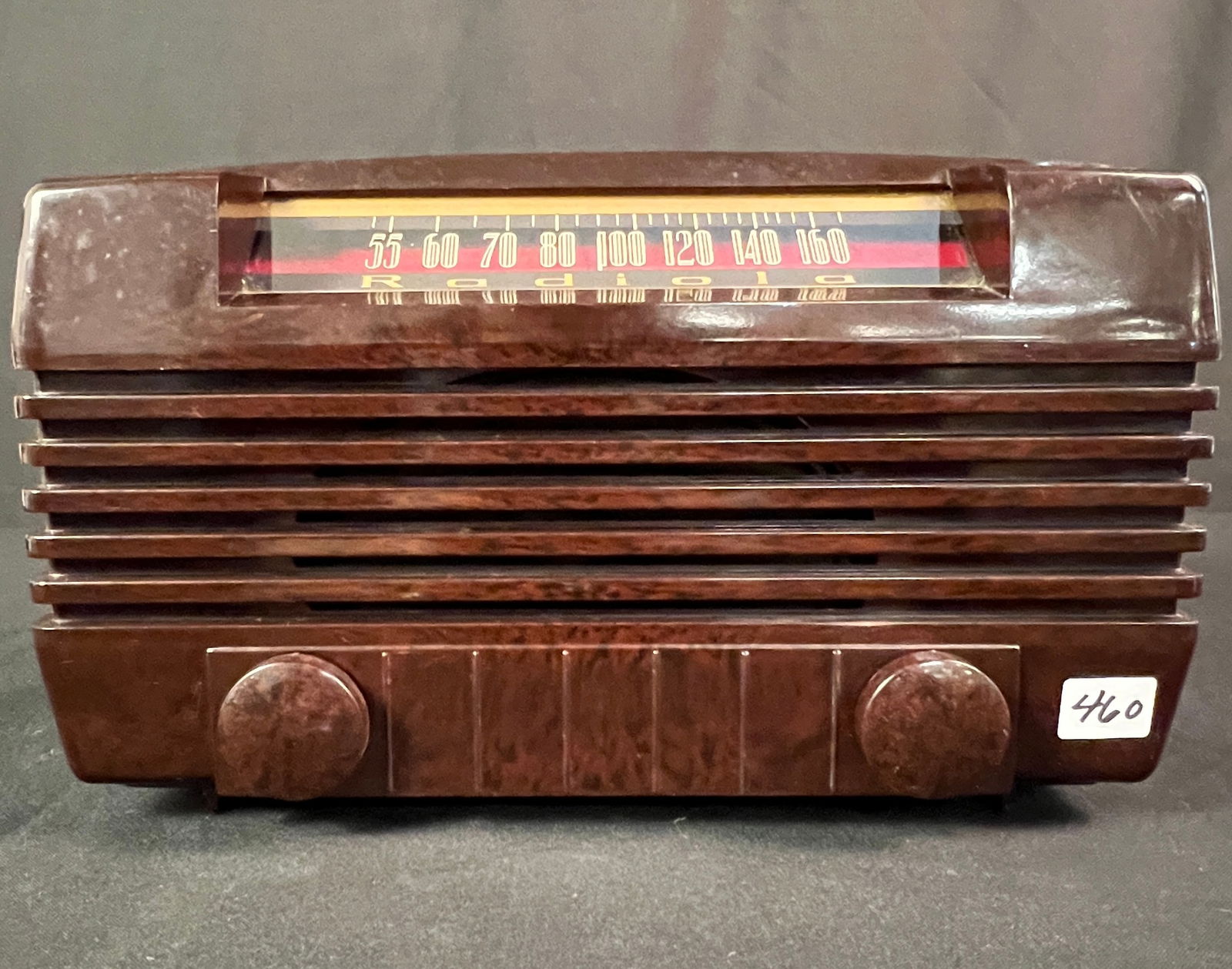 Radiola Bakelite Model 61-8 Radio, C1947 working - 2