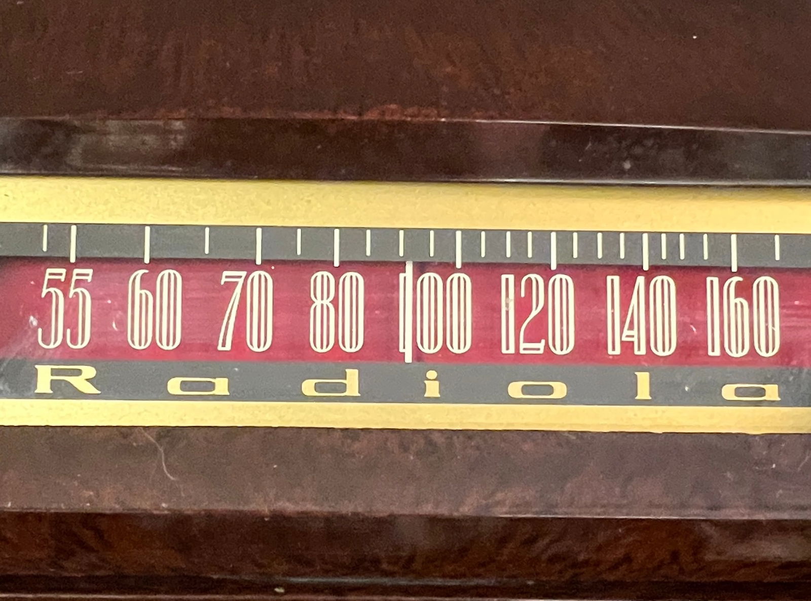 Radiola Bakelite Model 61-8 Radio, C1947 working - 6