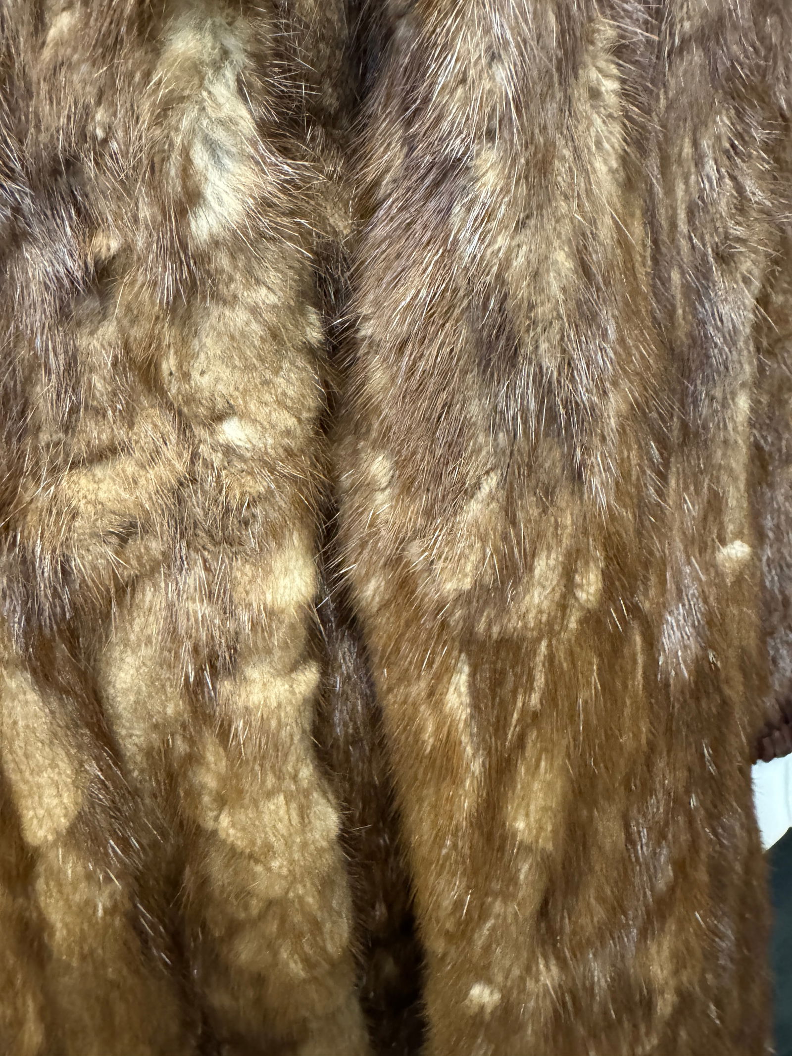 1940's Mink Shawl Collared Coat - 3