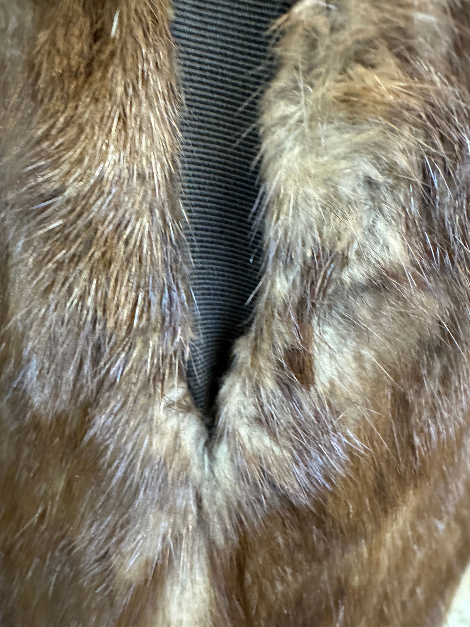 1940's Mink Shawl Collared Coat - 4