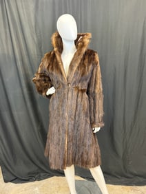 VIntage Full Length Mink Coat c1960's